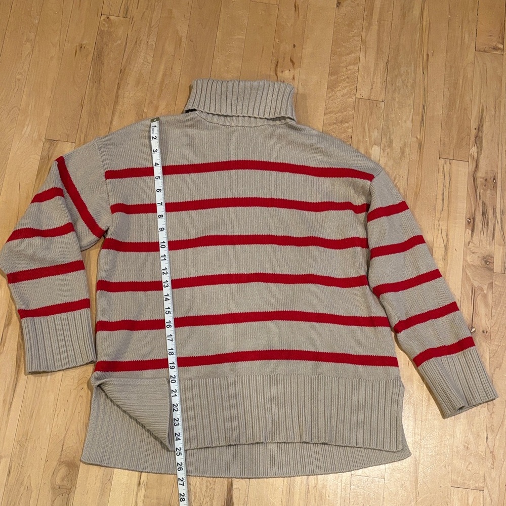 Old Navy Striped Cozy Turtleneck Sweater
